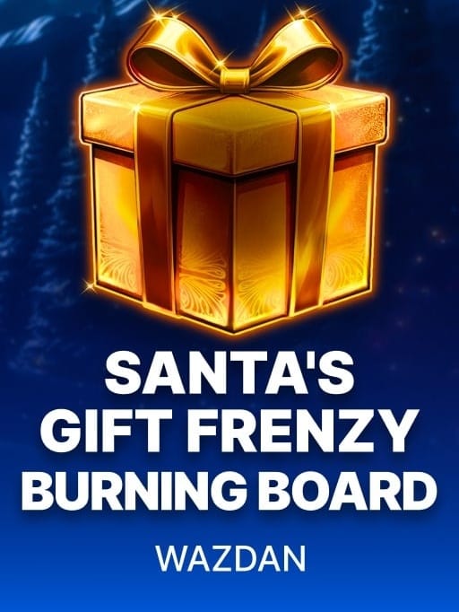 Santa's Gift Frenzy Burning Board game cover